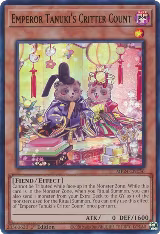 Emperor Tanuki's Critter Count (MP24-EN156), 25th Anniversary Tin: Dueling Mirrors — Yu-Gi-Oh! card price