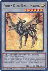 Golden Cloud Beast - Malong (MP24-EN203), 25th Anniversary Tin: Dueling Mirrors — Yu-Gi-Oh! card price