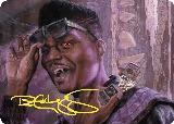 Dashing Bloodsucker Art Card (Gold-Stamped Signature) (6) — card price