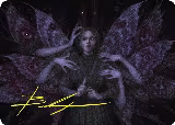 Demonic Counsel Art Card (7/54) (Gold-Stamped Signature) (7) — card price