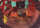Let's Play a Game Art Card (Gold-Stamped Signature) (8) — card price