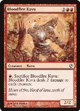 Bloodfire Kavu (54) — card price