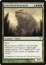 Craterhoof Behemoth (172), Avacyn Restored — Magic card price