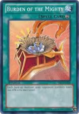 Burden of the Mighty (YS12-EN028) — card price