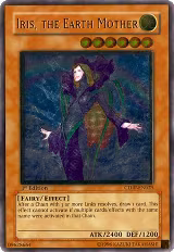 Iris, the Earth Mother (UTR) (CDIP-EN025) — card price