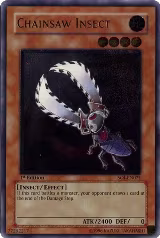 Chainsaw Insect (UTR) (SOI-EN021), Shadow of Infinity — Yu-Gi-Oh! card price