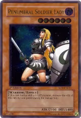 Penumbral Soldier Lady (UTR) (SOD-EN033) — card price