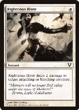 Righteous Blow (34) — card price