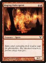 Raging Poltergeist (150) — card price
