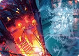 Roaring Furnace // Steaming Sauna Art Card (37) — card price