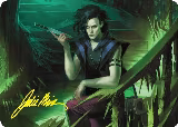 Winter, Misanthropic Guide Art Card (Gold-Stamped Signature) (24) — card price