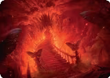 Mountain Art Card (30), Art Series: Duskmourn: House of Horror — Magic card price