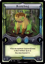 Barabog (BS1-015) — card price