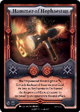 Hammer of Hephaestus (BS1-086) — card price