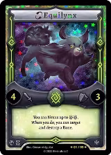Equilynx (Serialized) (/99) — card price