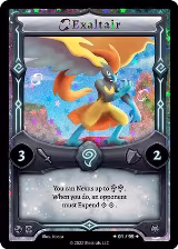 Exaltair (Serialized) (/99) — card price