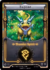 Zaptor (Alternative Art) (BS1-124), Base Set [First Edition] — Elestrals card price