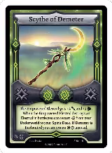 Scythe of Demeter (SD01-18) — card price