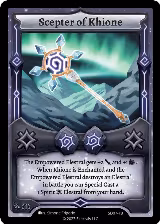 Scepter of Khione (SD07-18) — card price