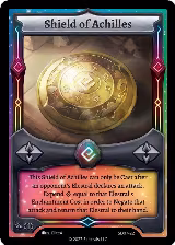 Shield of Achilles (SD07-22), Emperowatt Starter Deck [First Edition] — Elestrals card price