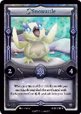 Snowattle (Serialized) (/99) — card price
