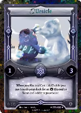 Ursicle (Stellar) (FF1-103), Frostfall [First Edition] — Elestrals card price