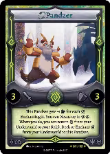 Pandzer (Serialized) (/99) — card price
