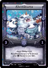 Abominursa (PR2-04) — card price