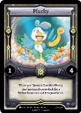 Plucky (DB1-029) — card price