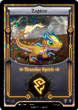 Zaptor(Alternative Art) (DB1-096) — card price