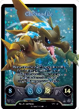 Chronodile (Box Topper) (DB1-101), Daybreak [First Edition] — Elestrals card price