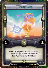 Peagleam (Alternative Art) (DB1-105) — card price