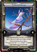 Corvishine (Alternative Art) (DB1-106) — card price