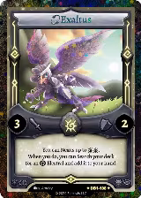 Exaltus (Alternative Art) (DB1-108), Daybreak [First Edition] — Elestrals card price