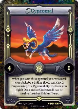 Cypromal (Alternative Art) (DB1-109), Daybreak [First Edition] — Elestrals card price