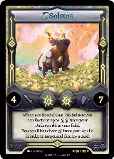 Solstox (Serialized) (/99), Daybreak [First Edition] — Elestrals card price