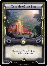 Temple of the Sun (SD09-16) — card price