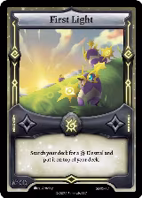 First Light (SD09-17) — card price