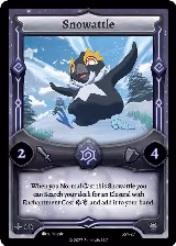 Snowattle (Alternative Art) (SS1-27) — card price