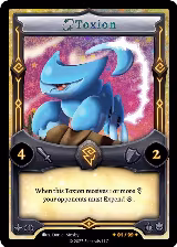 Toxion (Serialized) (/99), Shattered Stars Chapter 1 [SS1] — Elestrals card price