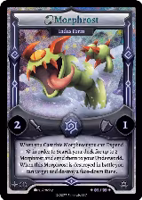 Morphrost - Indus Form (Serialized) (/99), Shattered Stars Chapter 1 [SS1] — Elestrals card price