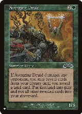 Avenging Druid (105/143), The List Reprints — Magic card price