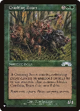 Crashing Boars (108/143), The List Reprints — Magic card price