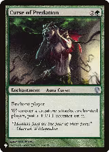 Curse of Predation (140/356), The List Reprints — Magic card price