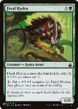 Feral Hydra (197/254), The List Reprints — Magic card price