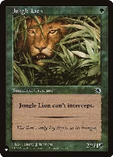 Jungle Lion — card price