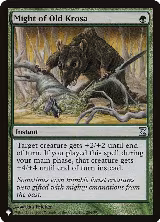 Might of Old Krosa (204/301) — card price