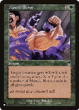 Muscle Burst (252/350) — card price
