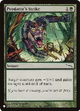 Predator's Strike (128/306), The List Reprints — Magic card price