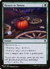 Return to Nature (173/269), The List Reprints — Magic card price